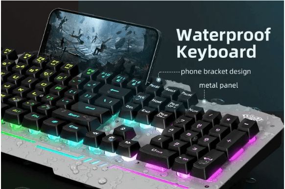 AULA F2023-II Wired Keyboard & Mouse Gaming Combo