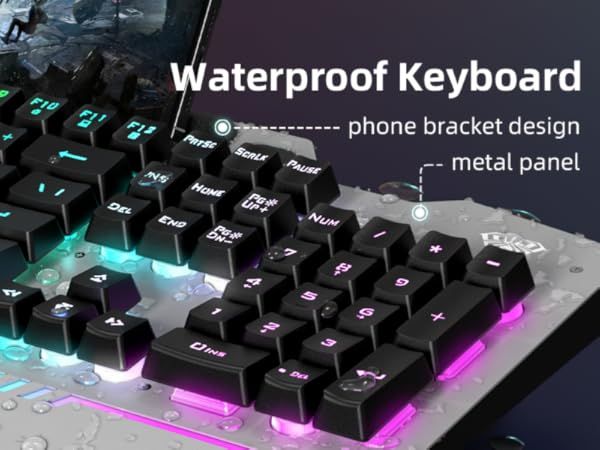 AULA F2023-II Wired Keyboard & Mouse Gaming Combo
