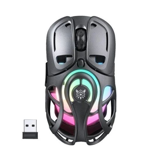 Onikuma DM02 Tri-Mode RGB Wireless Gaming Mouse