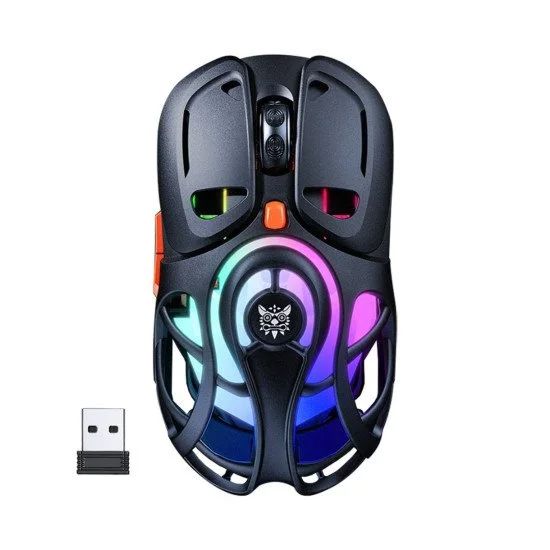 Onikuma DM02 Tri-Mode RGB Wireless Gaming Mouse