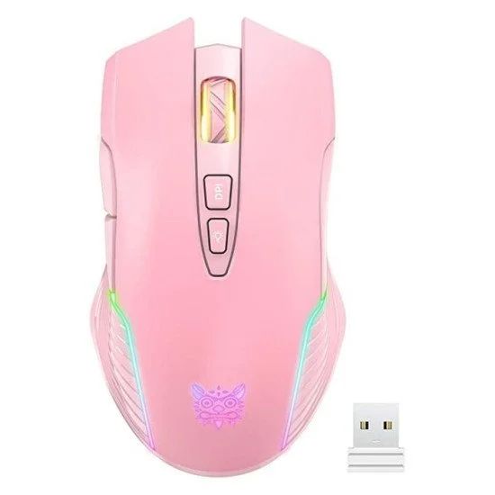 Onikuma CW905 3600 DPI Wireless Gaming Mouse 7 Buttons Design RGB