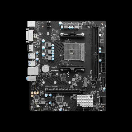 MSI B450M-A PRO MAX II AMD AM4 Motherboard