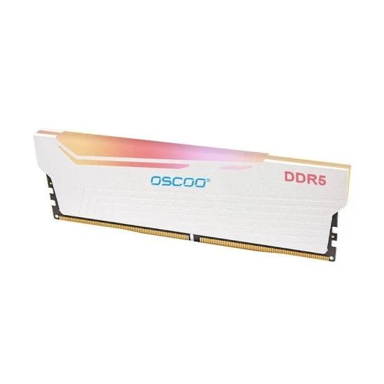 Oscoo 32GB RGB DDR5 5600MHz White Heatsink Desktop RAM #OSC-D5-R500-RADIANTX