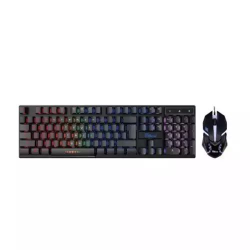PC POWER WIRED GAMING KEYBOARD &  MOUSE COMBO #PGC801A105