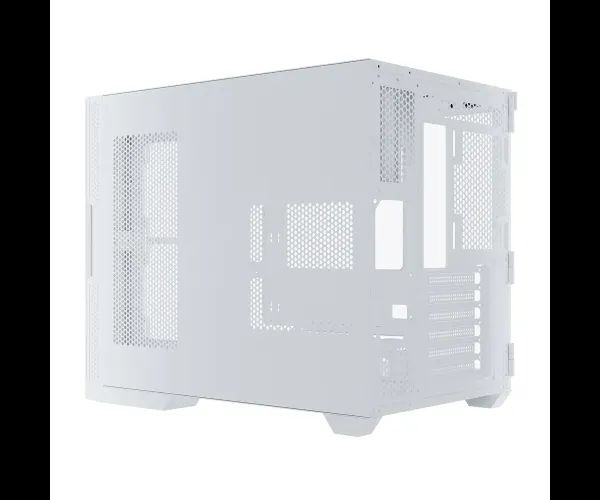 PC Power Iceland Edge WH Casing With 6 FANS and 850W 80+ GOLD PSU