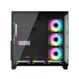 PC POWER  ICEBERG V3  GAMING  CASE (7 ARGB  INFINITY  FAN)#V3  BLACK