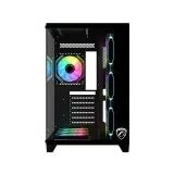 PC POWER  ICEBERG V3  GAMING  CASE (7 ARGB  INFINITY  FAN)#V3  BLACK