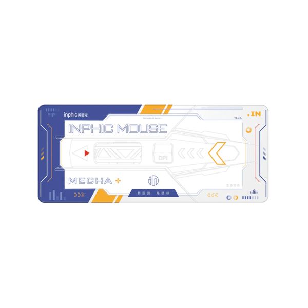Inphic PD900 70*30CM Mouse Pad, Blue-White