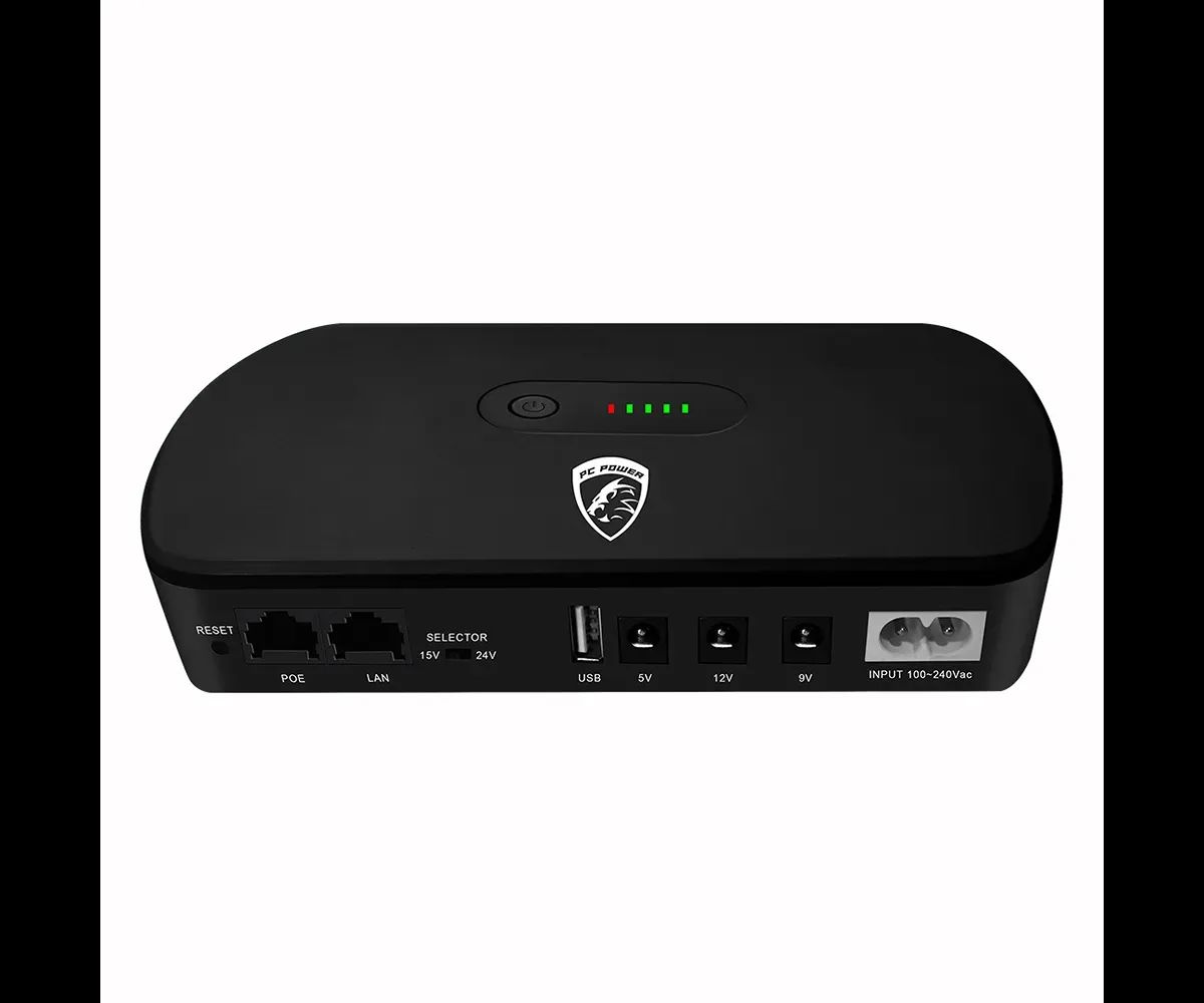 PC Power PCMU1018LED 10400mAh Mini UPS For Router