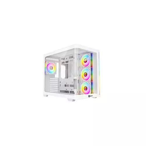 Revenger Air Tank BTF 4 ARGB Infinity Fan Gaming Case - White