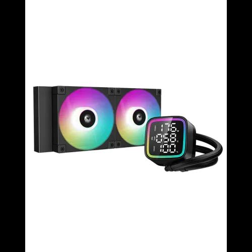 DeepCool LD240 240mm ARGB Liquid CPU Cooler With Display
